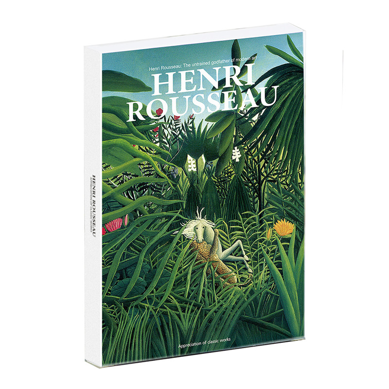 Photography Course - 30 Sheets/Set Henri Rousseau Artwork Postcard