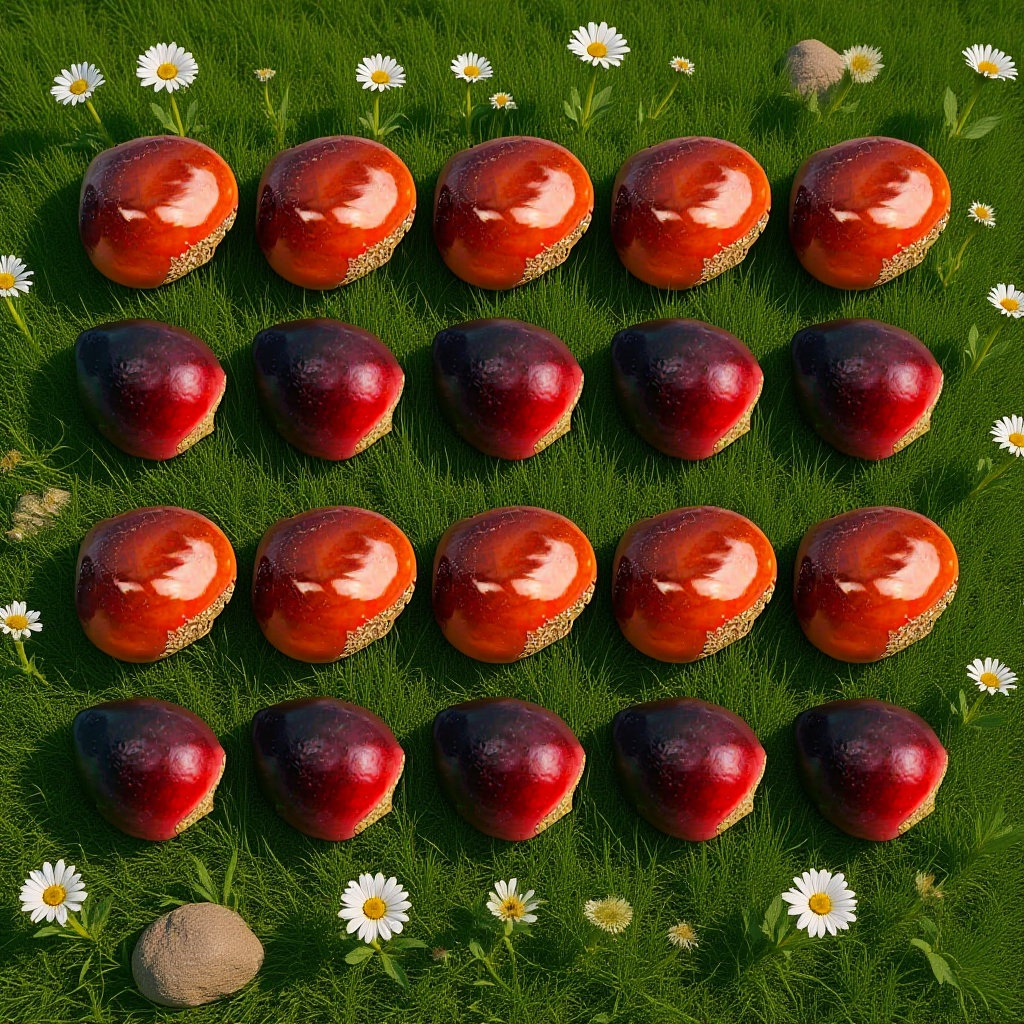 Photography Desk - 20Pcs Chinese Chestnuts Simulation Nut Ornaments