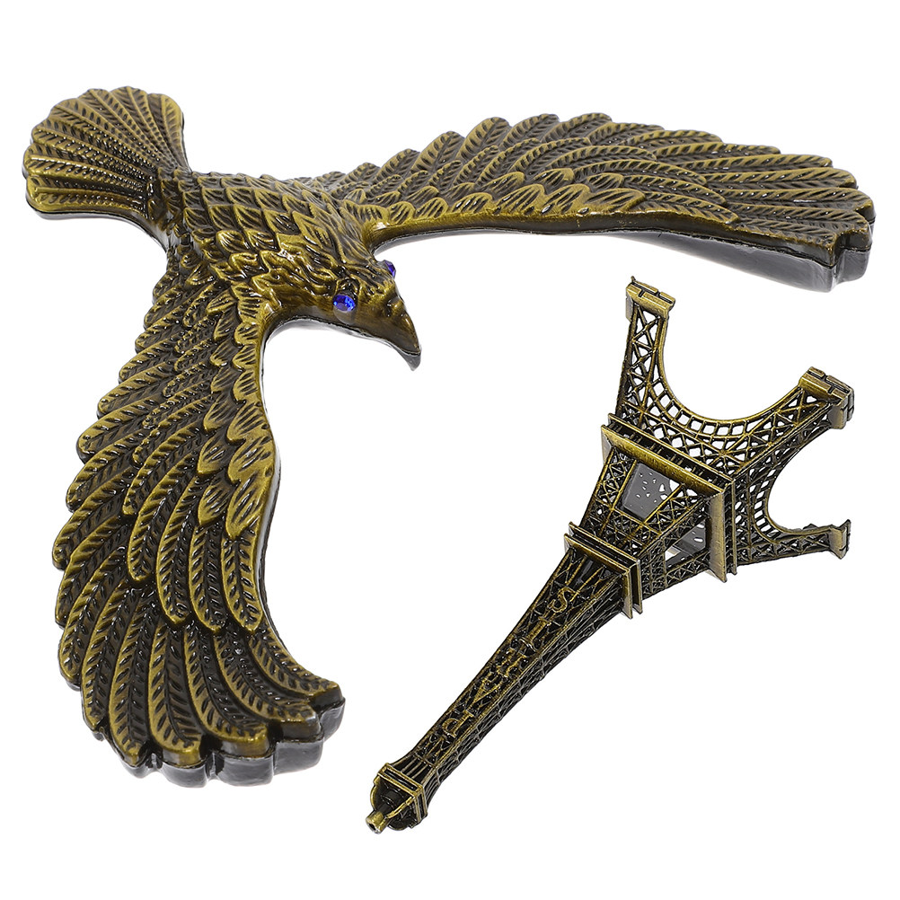 Photography Desk - Eiffel Tower Balance Bird Alloy Sculpture