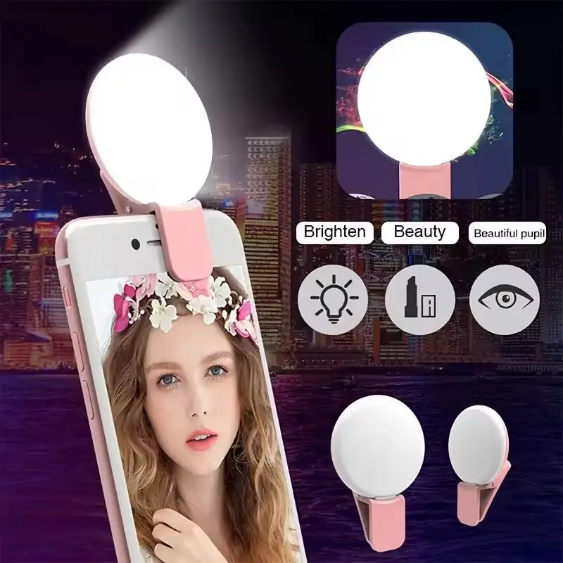 Photography Videos Free - Portable Mini Selfie Ring Light LED