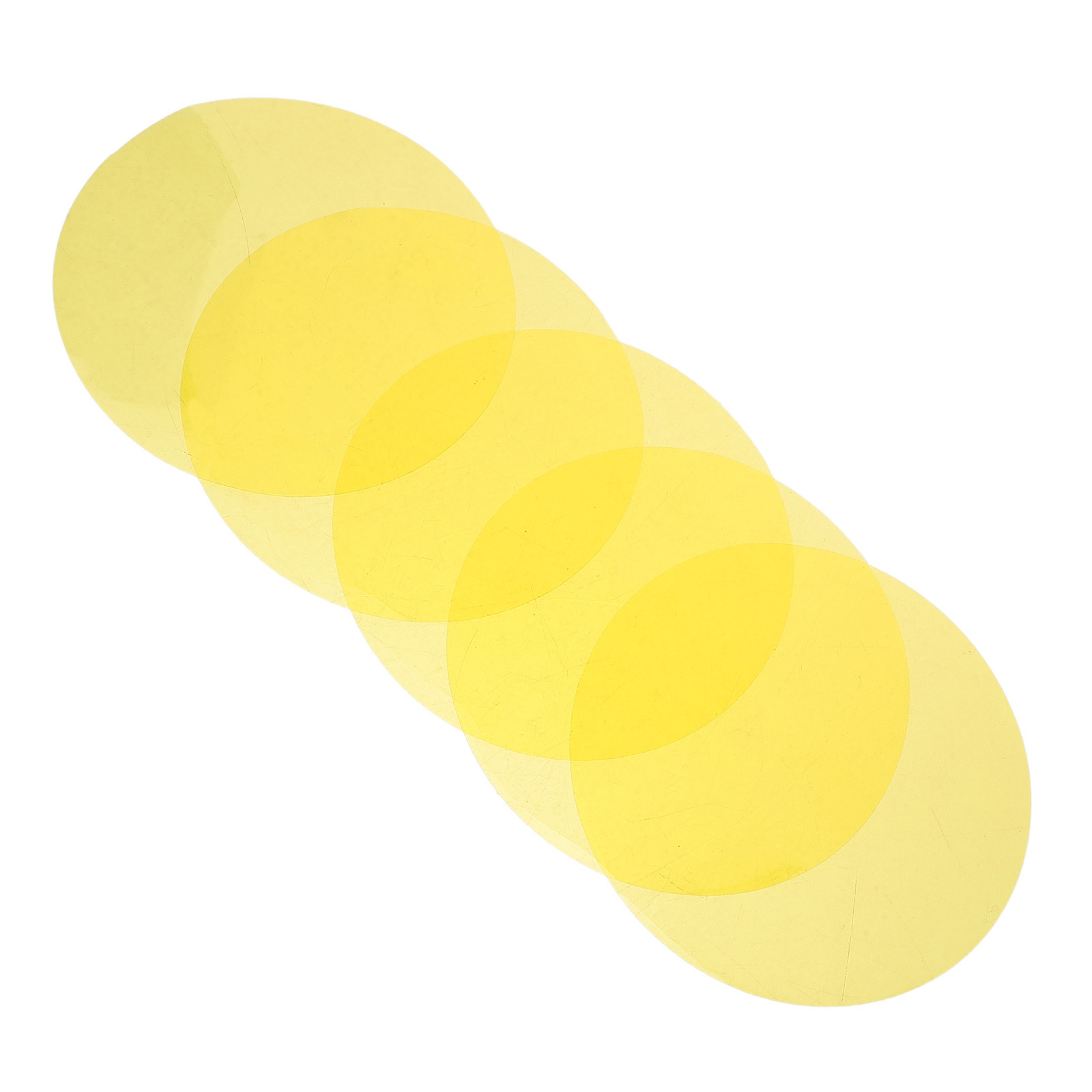 Photography Yellow - 5Pcs Colored Gel Sheets for Photography