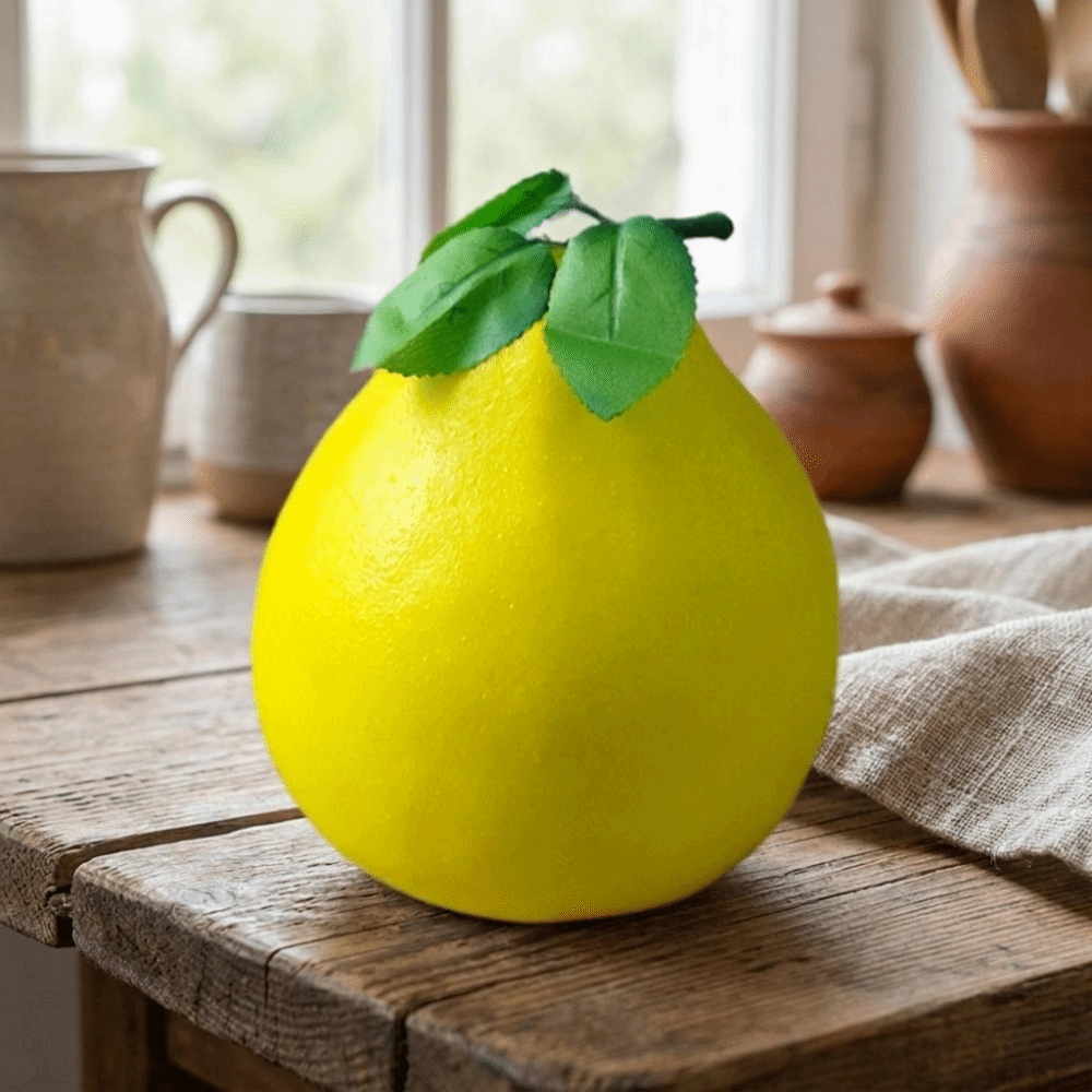 Foam Simulated Grapefruit Life - Photography Yellow ulasan dan harga