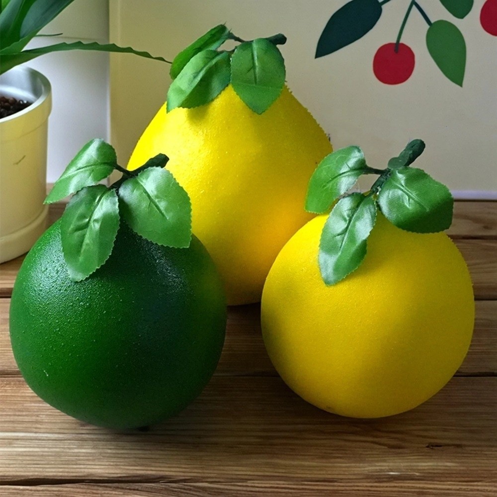 Foam Simulated Grapefruit Life - Photography Yellow ulasan dan harga