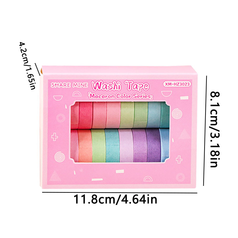 20 Roll Washi Tape Set Diamond - Photography Course ulasan dan harga