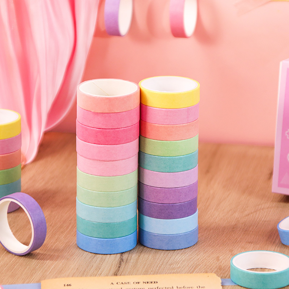 20 Roll Washi Tape Set Diamond - Photography Course ulasan dan harga