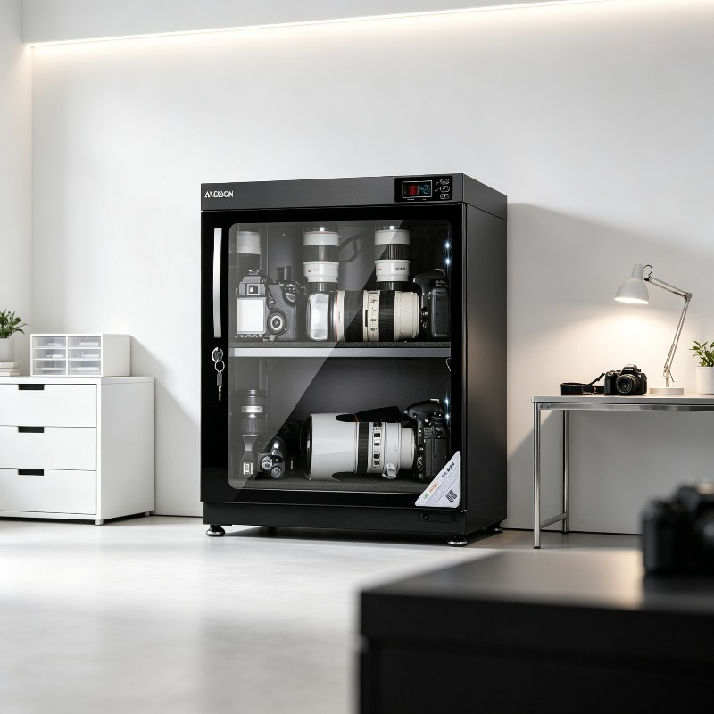 Electronic Digital Humidity Co - Camera Dry Cabinet ulasan dan harga