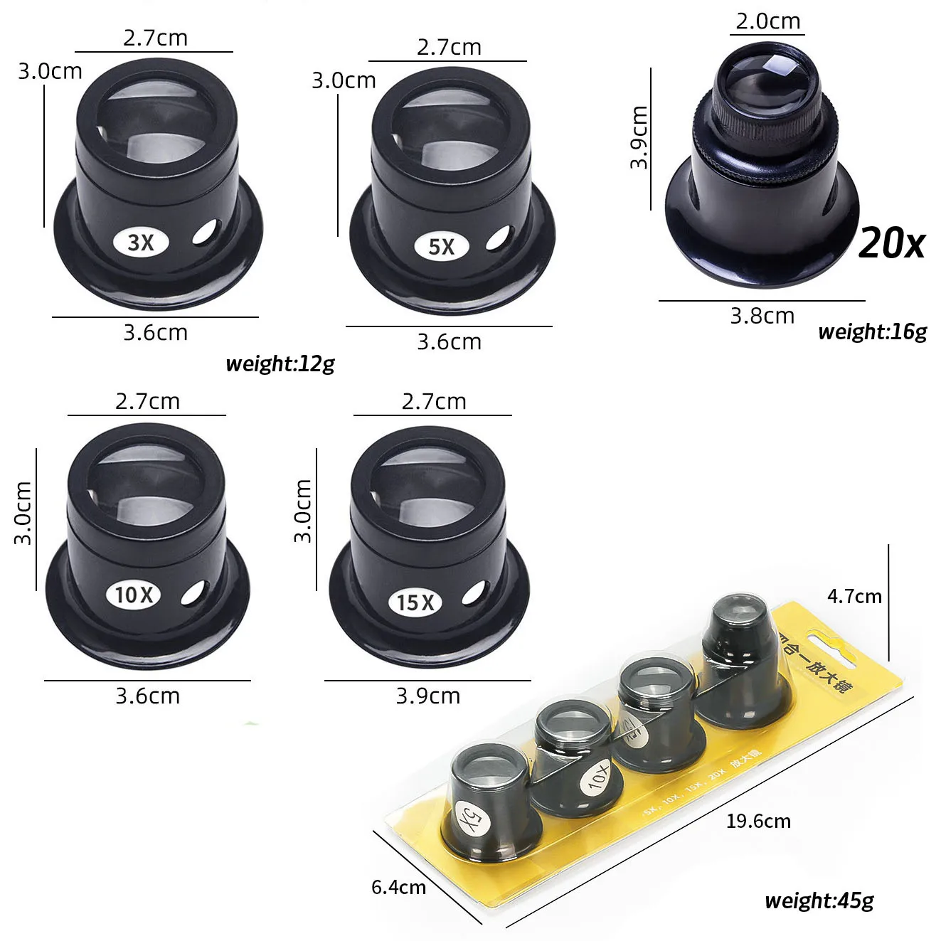 Watch Movement Repair Magnifie - Eye Piece Magnifier ulasan dan harga