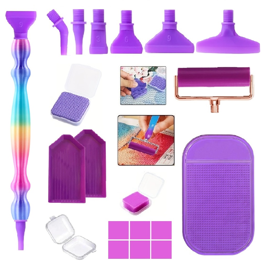 DIY diamond painting tool set, - Photography Course ulasan dan harga