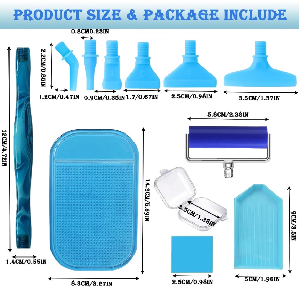 DIY diamond painting tool set, - Photography Course ulasan dan harga