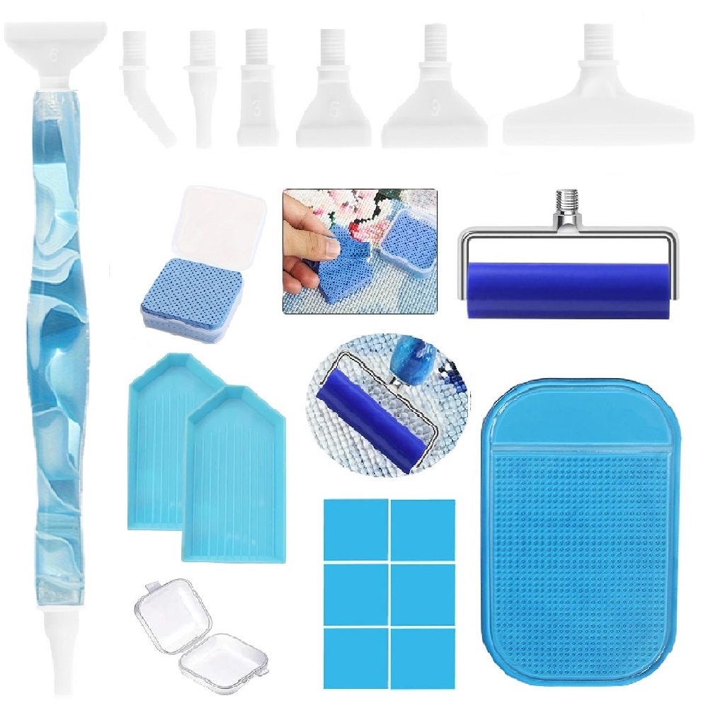 DIY diamond painting tool set, - Photography Course ulasan dan harga