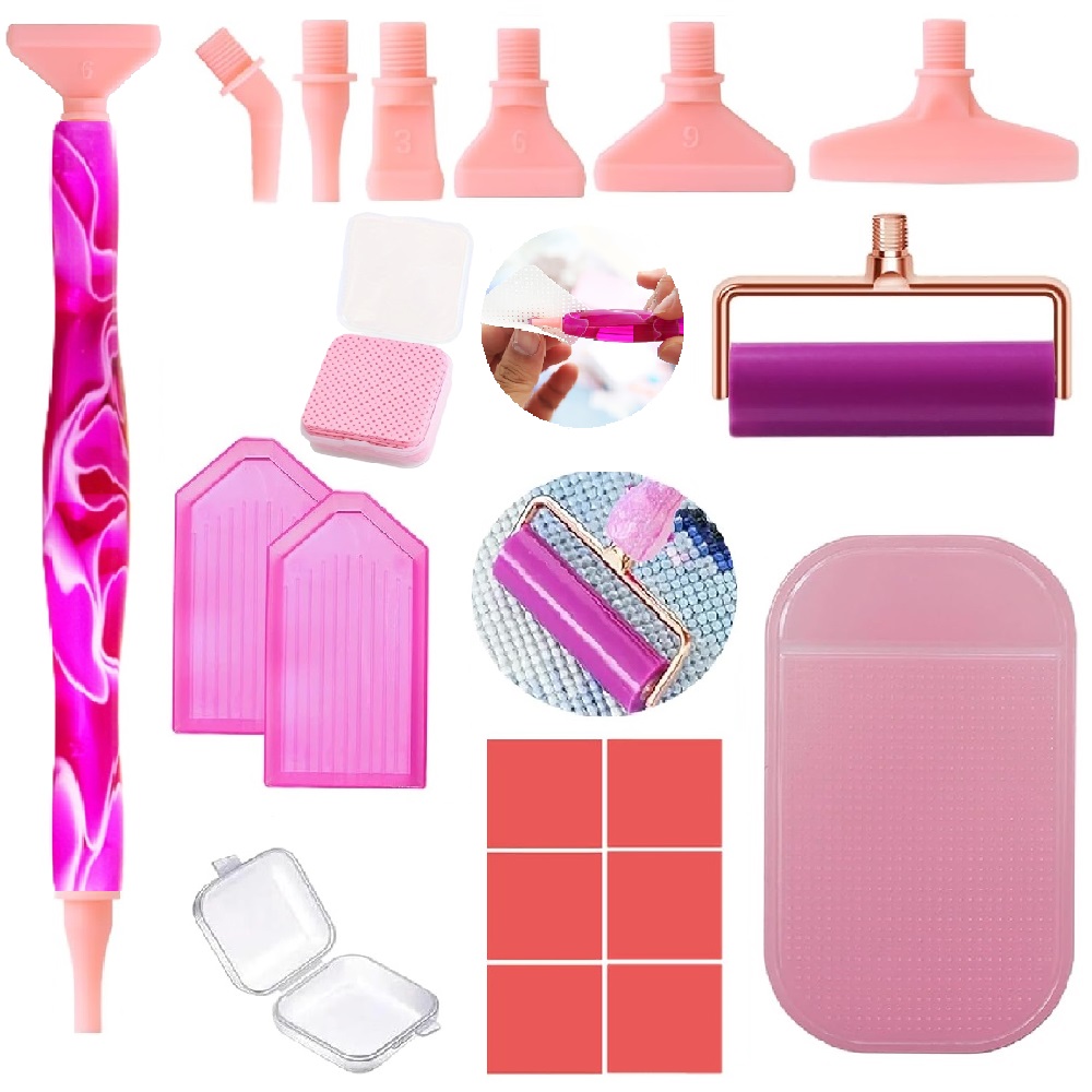 DIY diamond painting tool set, - Photography Course ulasan dan harga