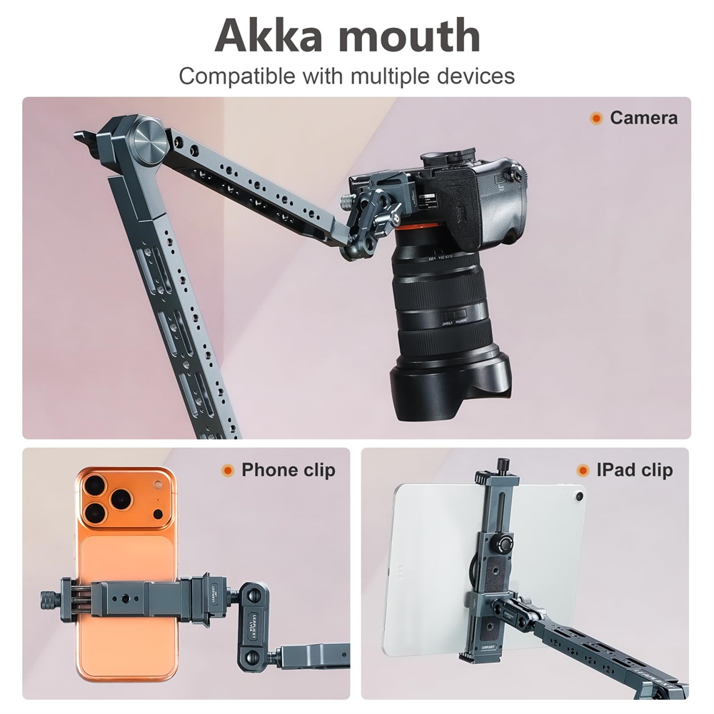 Aluminum Magic Arm Bracket 5KG - Photography Desk ulasan dan harga