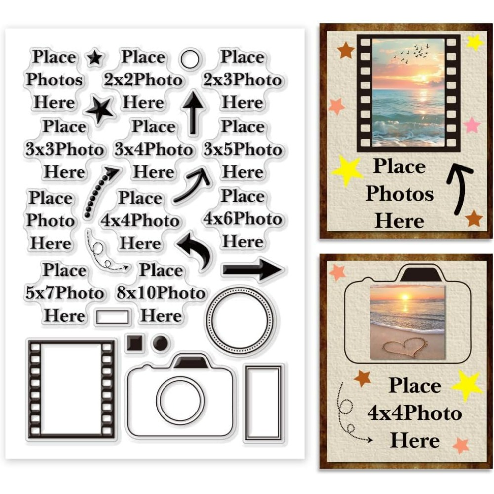 Place Photo Here Clear Stamp A - Photography Exhibition ulasan dan harga