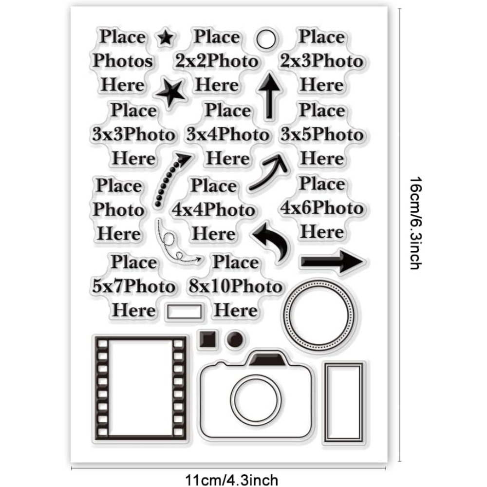 Place Photo Here Clear Stamp A - Photography Exhibition ulasan dan harga