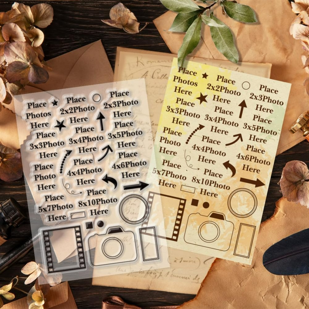 Place Photo Here Clear Stamp A - Photography Exhibition ulasan dan harga