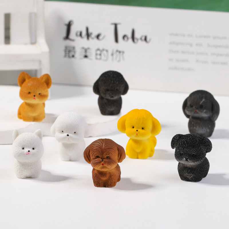 Mini Cute Dog Cartoon Dog Mode - Photography Desk ulasan dan harga