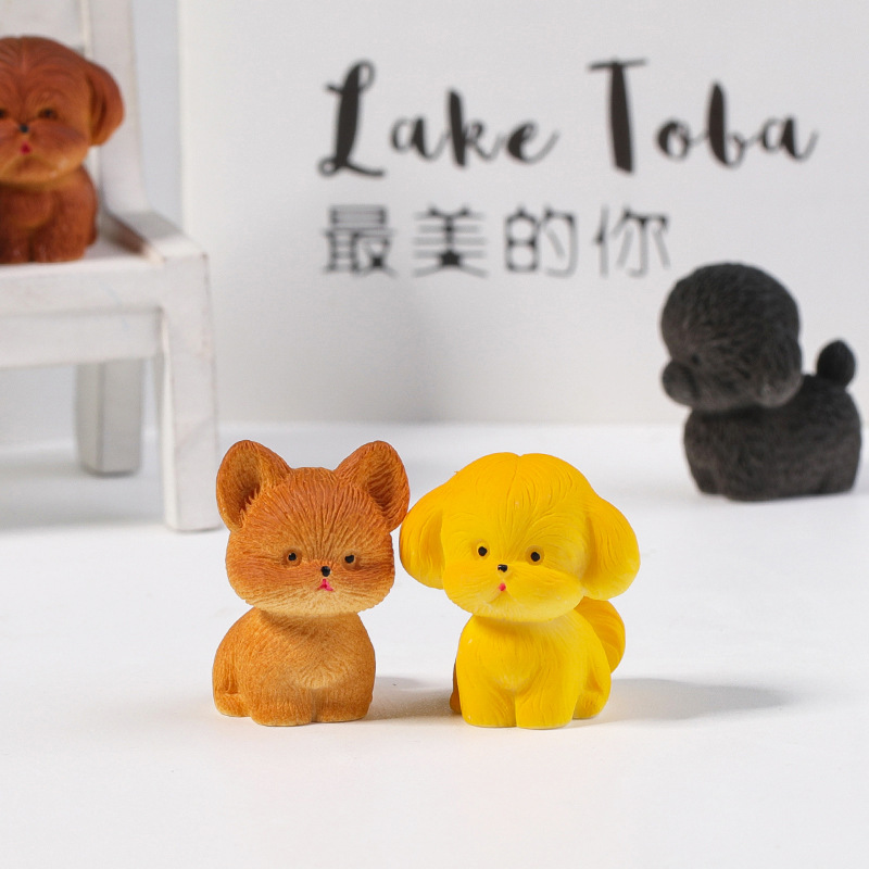 Mini Cute Dog Cartoon Dog Mode - Photography Desk ulasan dan harga