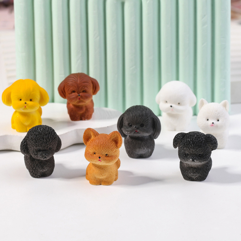 Mini Cute Dog Cartoon Dog Mode - Photography Desk ulasan dan harga