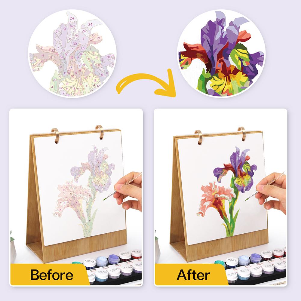 2027 DIY Painting Desk Calenda - Photography Desk ulasan dan harga