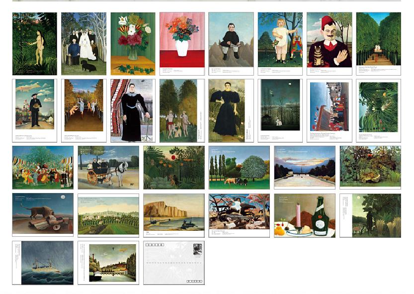 30 Sheets/Set Henri Rousseau A - Photography Course ulasan dan harga