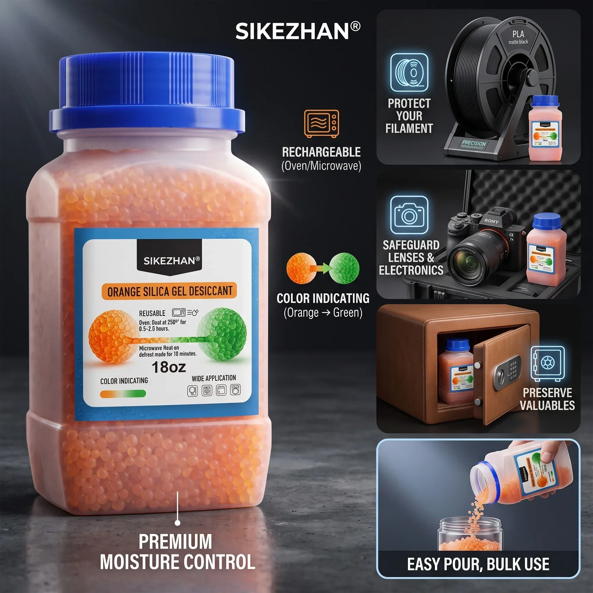 3D Printer Filament Desiccant  - Camera Dry Cabinet ulasan dan harga