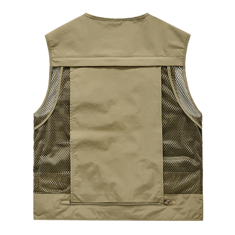 Men Breathable Mesh Quick-Dry  - Photography Vest ulasan dan harga