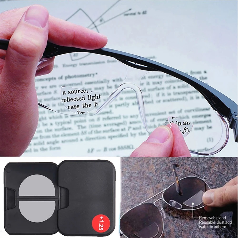1Pairs Silicone Bifocal Readin - Eye Piece Magnifier ulasan dan harga