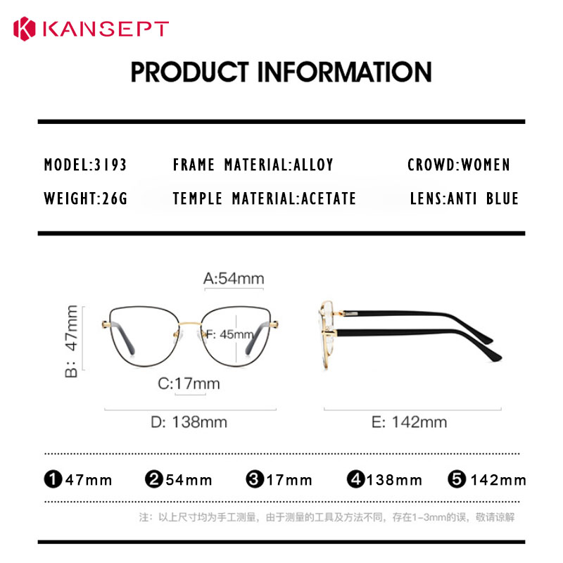 KANSEPT Lunette Myopia Glasses - Eye Piece Magnifier ulasan dan harga
