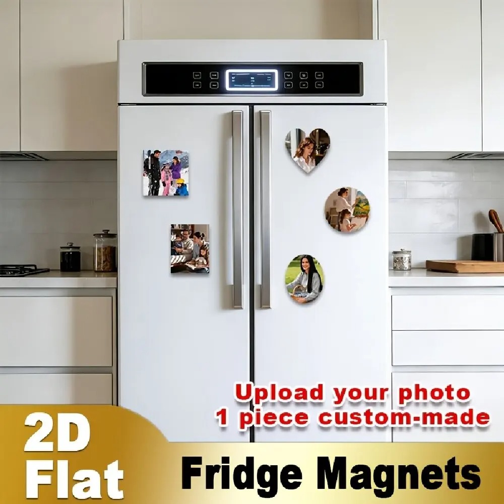 Custom Photo Fridge Magnet 2D  - Photography Style ulasan dan harga