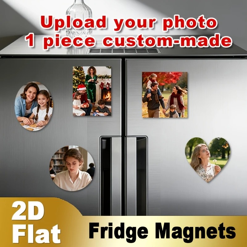 Custom Photo Fridge Magnet 2D  - Photography Style ulasan dan harga