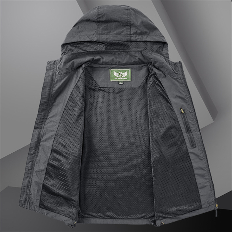 Hooded Vest Men's Multi-Pocket - Photography Vest ulasan dan harga