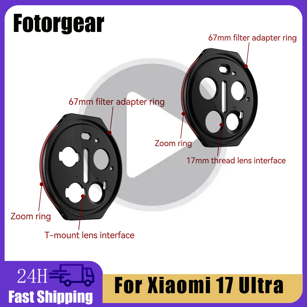 FOTORGEAR Zoom Adapter Ring Co - Photography Kit Xiaomi 17 Ultra ulasan dan harga