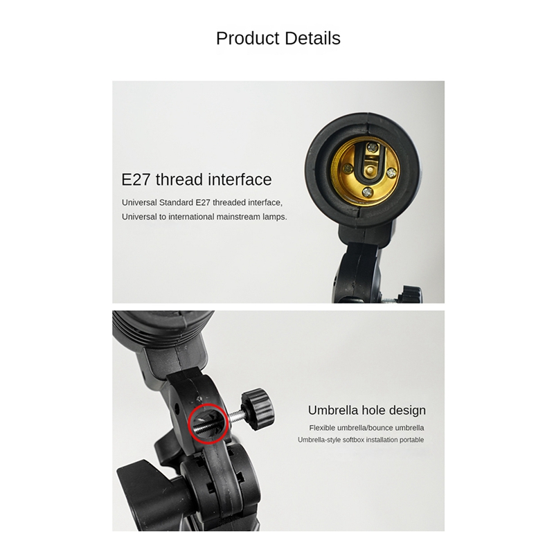 Light Lamp Photo Studio E27 AC - Photography Umbrella Light ulasan dan harga