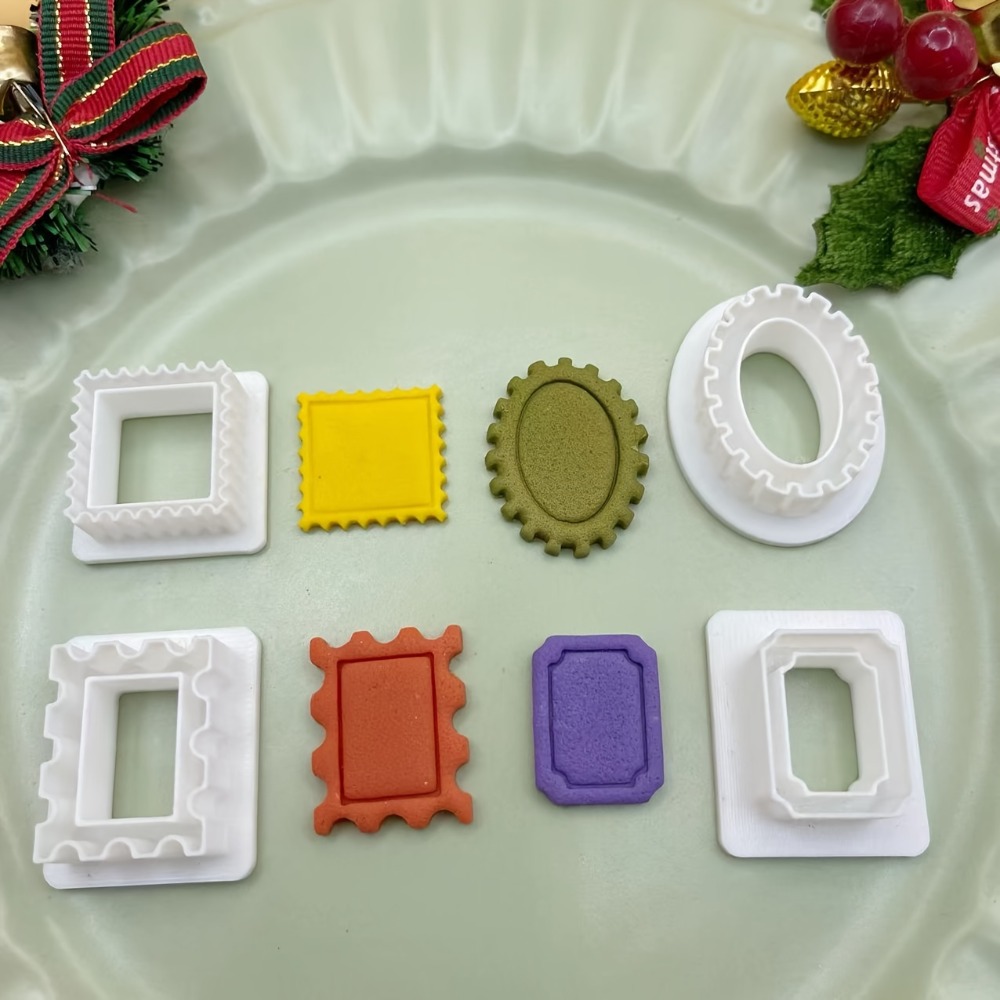 4pcs Holiday Photo Frame Cooki - Photography Exhibition ulasan dan harga