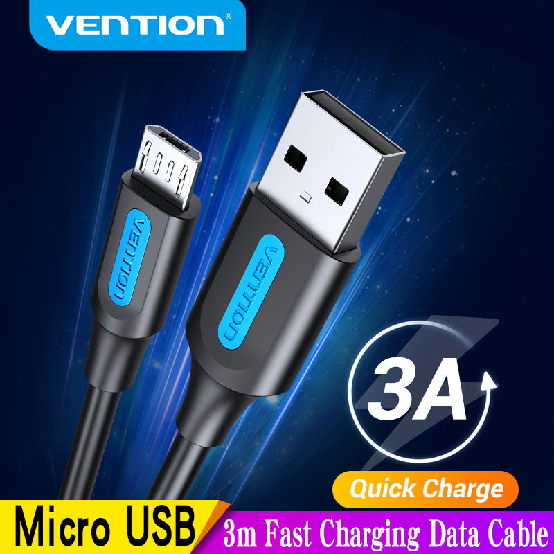 Vention Micro USB Cable 3A Nyl - Photography Kit Xiaomi ulasan dan harga