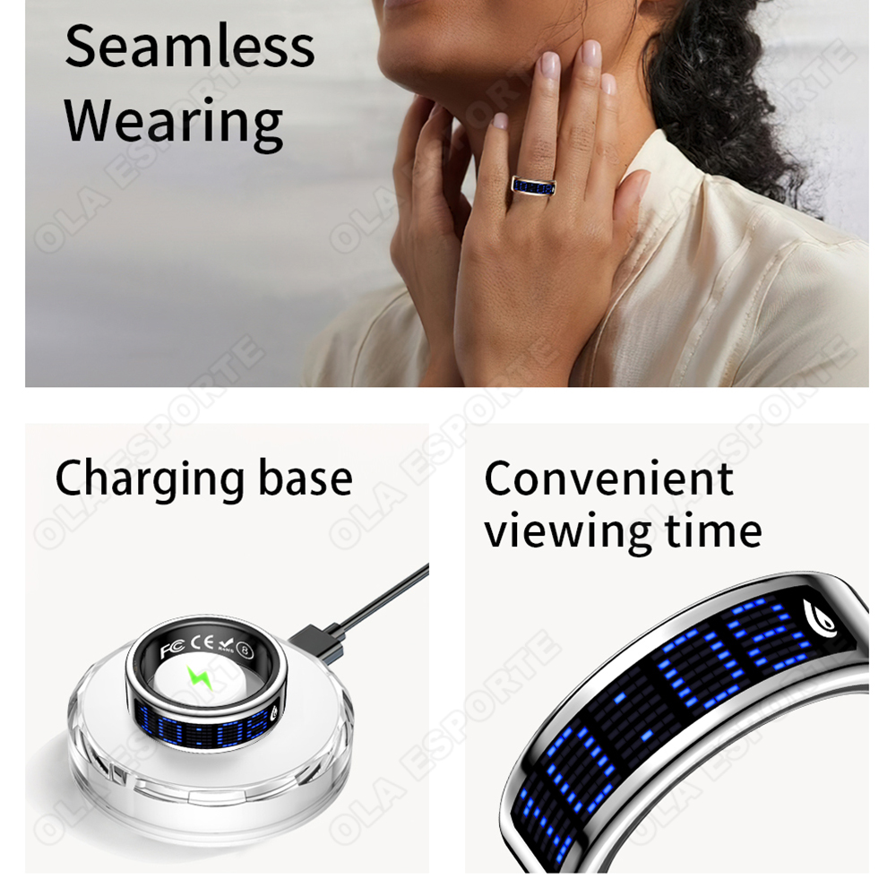 Amoled Screen Smart Ring Displ - Photography Exhibition ulasan dan harga
