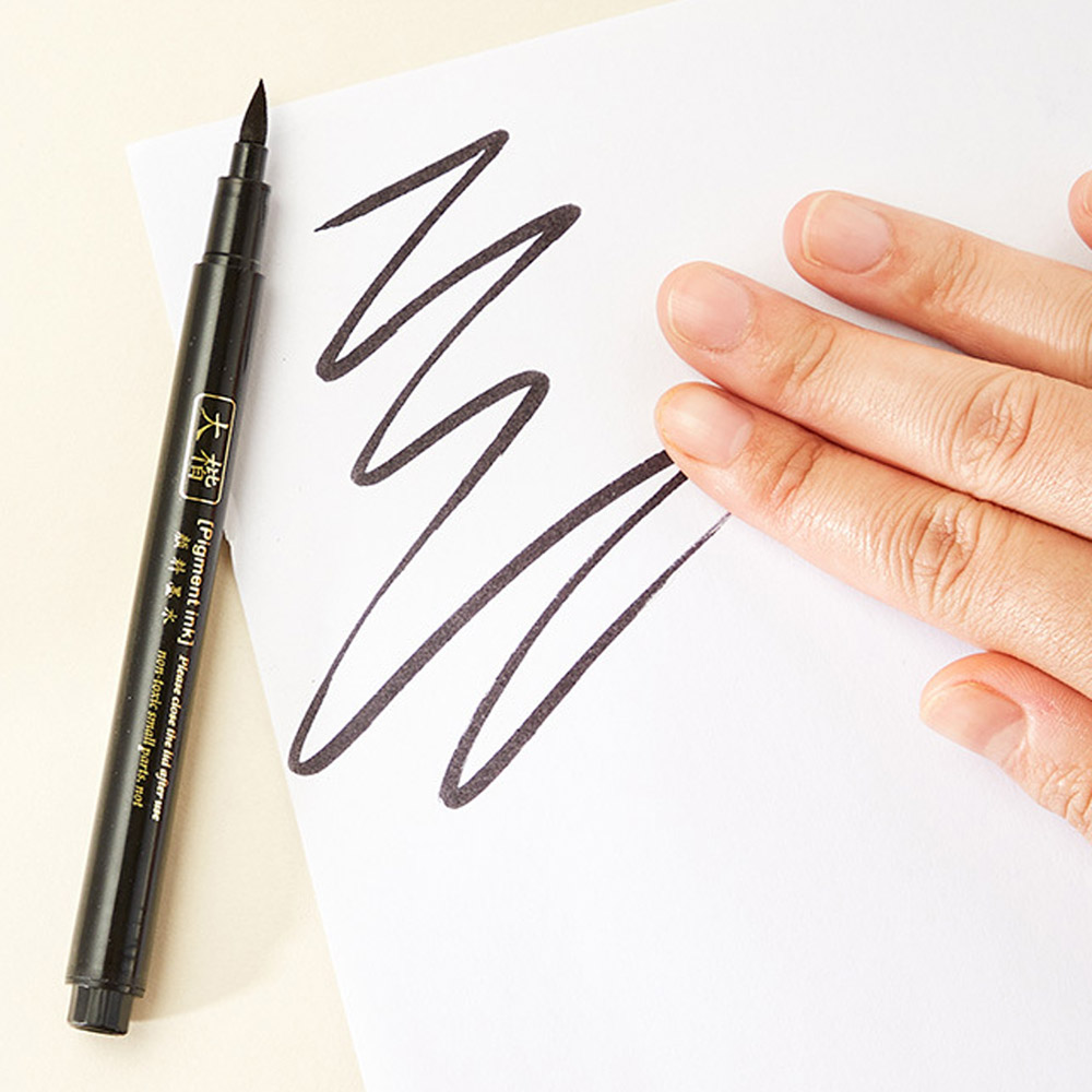 4pc Brush Pen Calligraphy Pen  - Photography Course ulasan dan harga