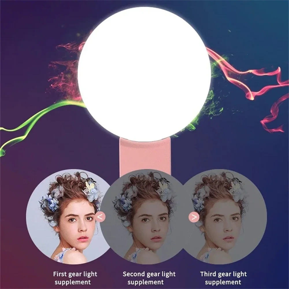 Portable Mini Selfie Ring Ligh - Photography Videos Free ulasan dan harga