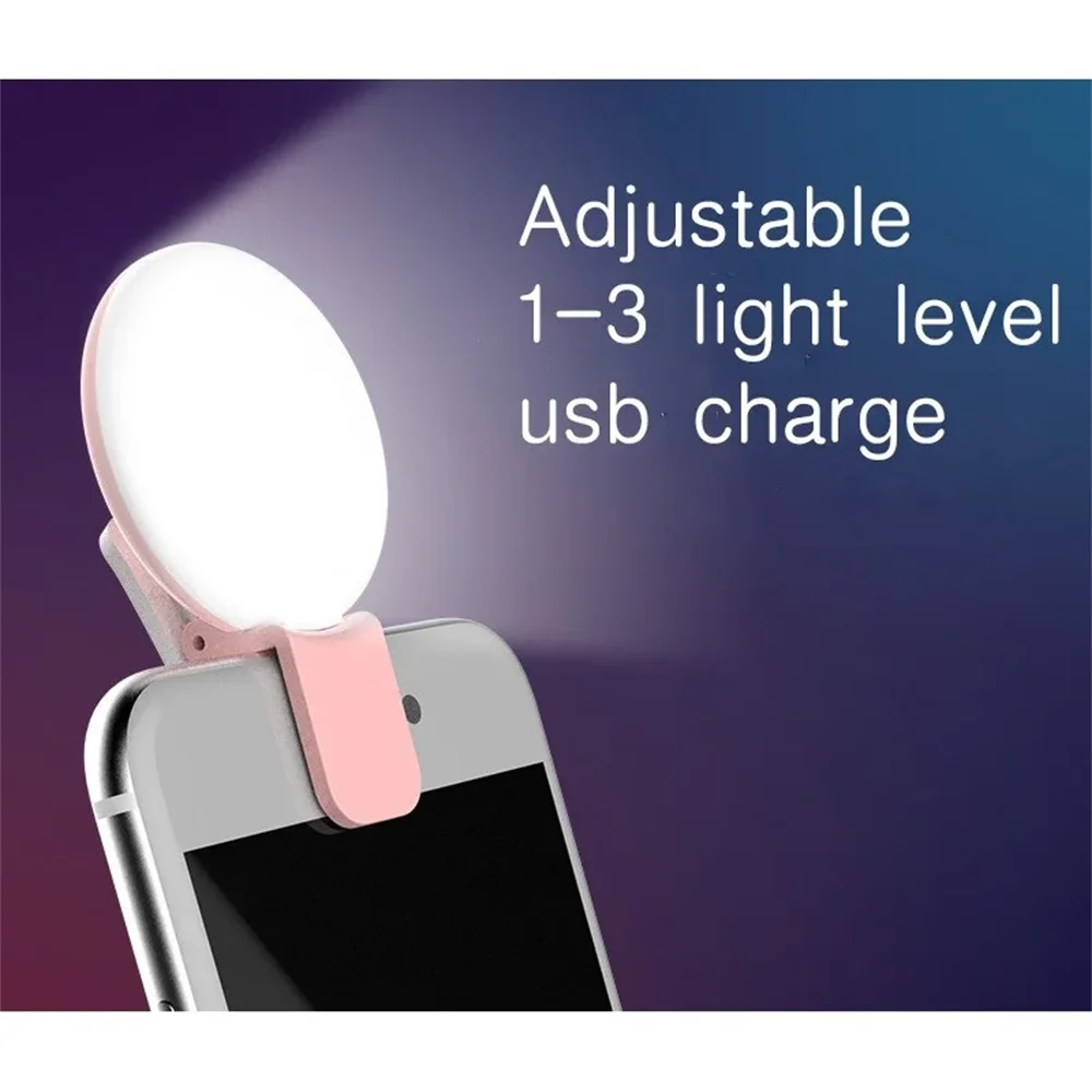 Portable Mini Selfie Ring Ligh - Photography Videos Free ulasan dan harga