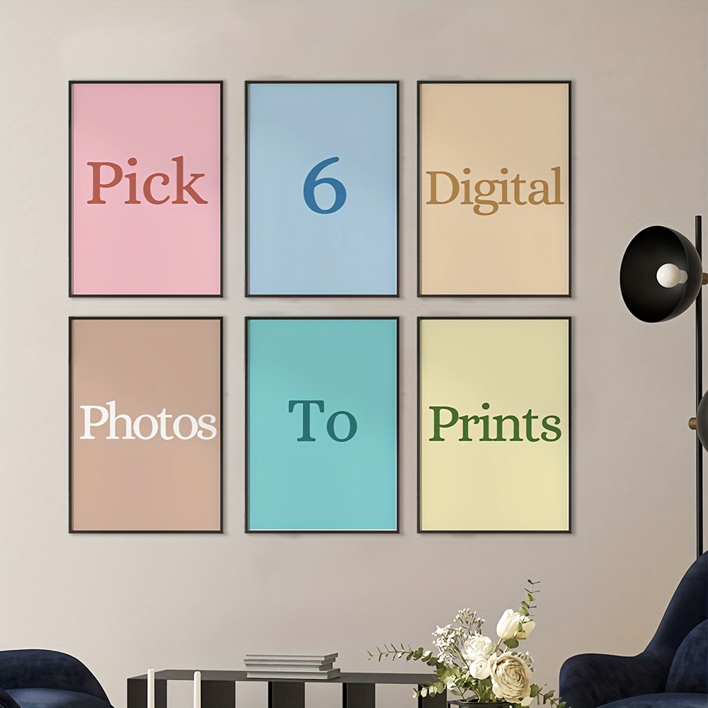 6pcs/set Personalized Custom C - Photography Course ulasan dan harga