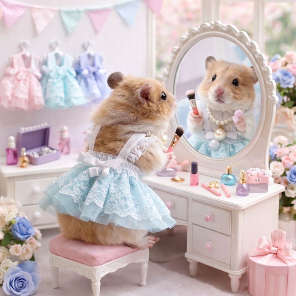 Beautiful Hamster Lace Skirt w - Photography Vest ulasan dan harga