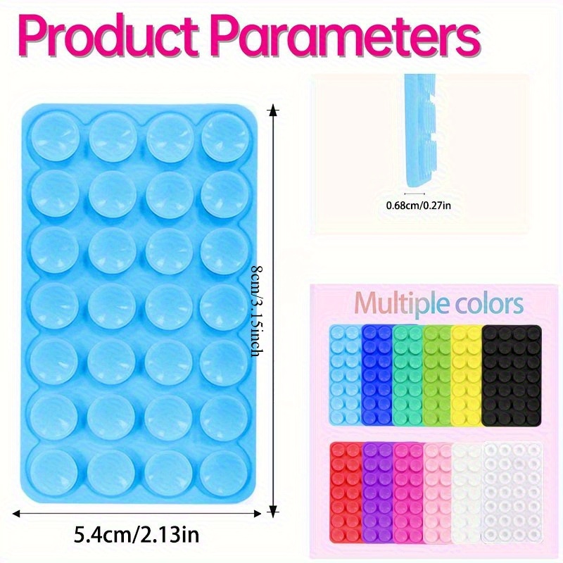 10Pcs Double-Sided Silicone Su - Photography Videos Free ulasan dan harga