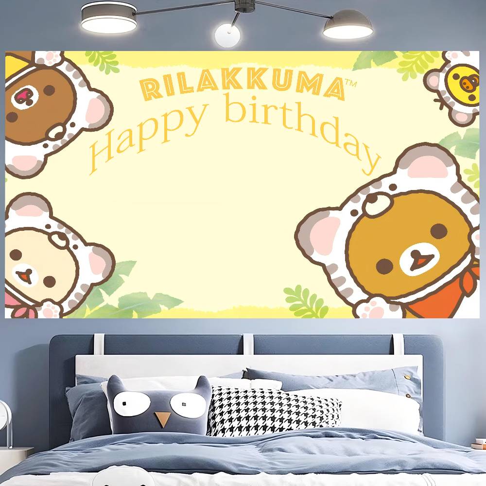 1pc Cute Rilakkuma Cartoon Sty - Photography Vintage Style ulasan dan harga