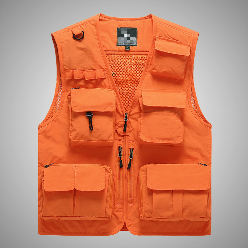 Summer Men Tactical Utility Ve - Photography Jacket ulasan dan harga
