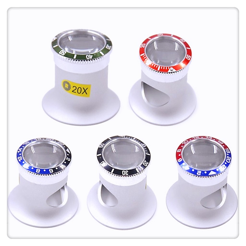 3X/4X/5X/10X/15X/20X Watch Rep - Eye Piece Magnifier ulasan dan harga