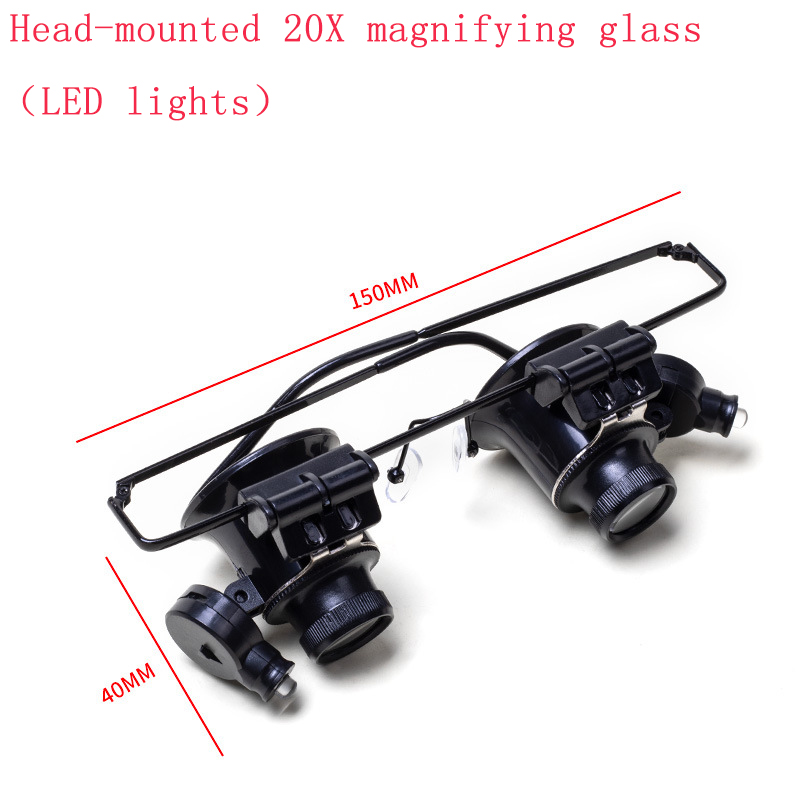 Adjustable Repair Watch Jewelr - Eye Piece Magnifier ulasan dan harga