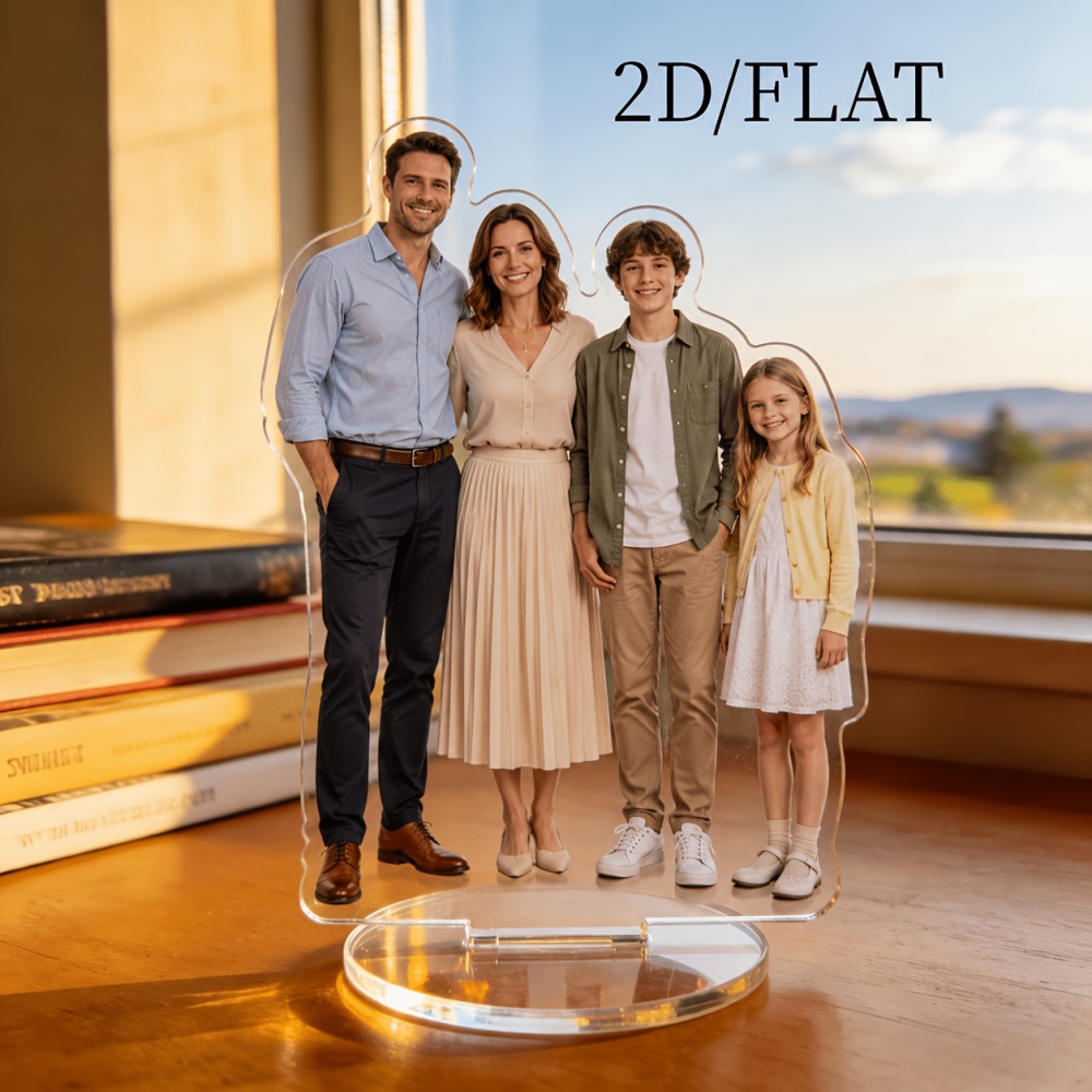 1Pc 2D Flat Custom Photo Acryl - Photography Exhibition ulasan dan harga