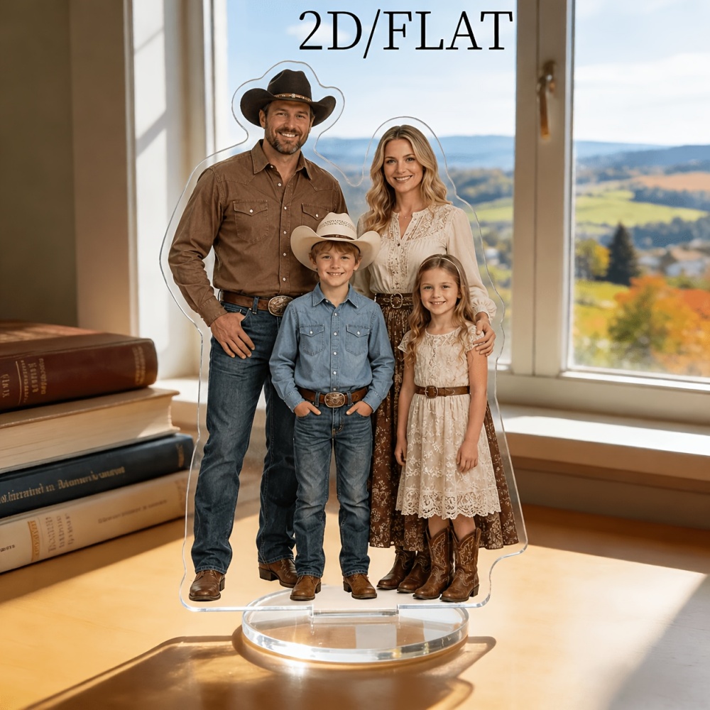 1Pc 2D Flat Custom Photo Acryl - Photography Exhibition ulasan dan harga
