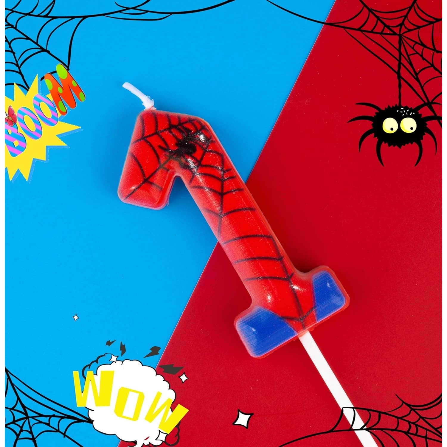 Spider Party 0-9 Birthday Cand - Photography Exhibition ulasan dan harga