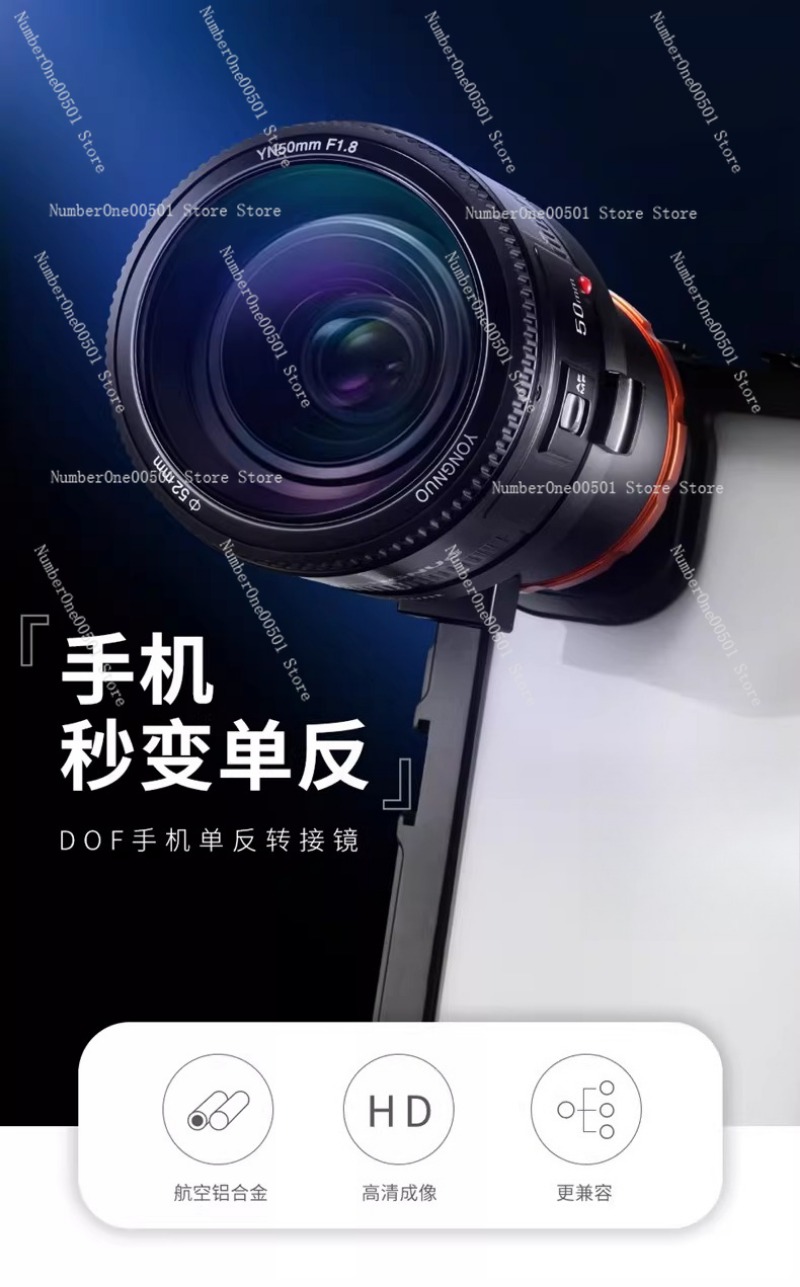 DOF 17mm Phone to Lens Adapter - Photography Depth Of Field ulasan dan harga